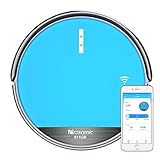 Proscenic Robot aspirateur Wi-Fi 811 Go (2 en 1 : aspirateur robot avec fonction de nettoyage), robot de nettoyage,...